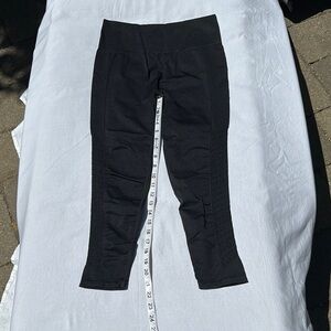 Fabletics Black Leggings Modern Sporty Design